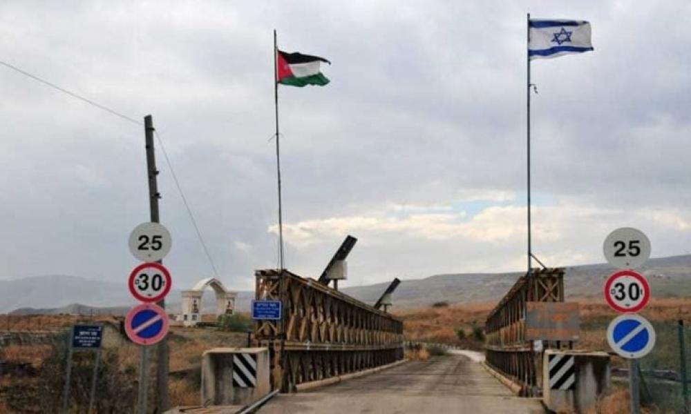 الحدود الاردنية الفلسطينية